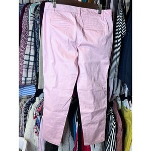 Talbots Relaxed Chino Pants Pink Size 2P Cotton Spandex Blend
